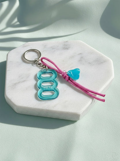Bubble charm Keychain