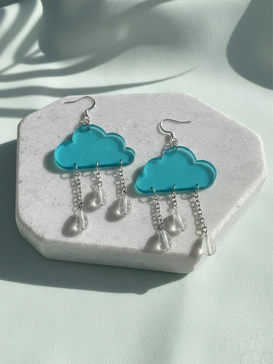 Rain Cloud Earrings