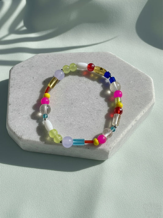 Multicolour Assorted Beads Bracelet