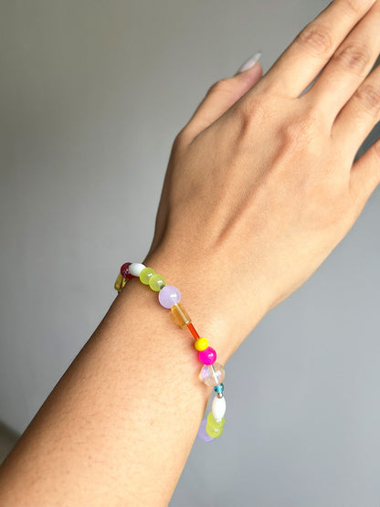 Multicolour Assorted Beads Bracelet
