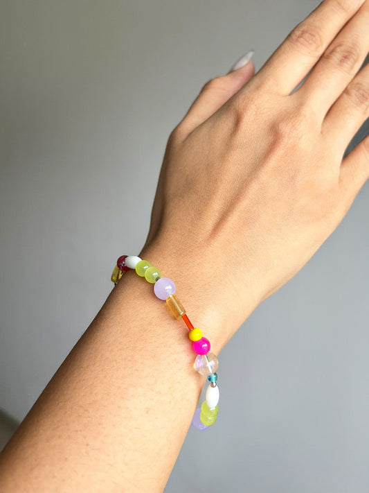 Multicolour Assorted Beads Bracelet